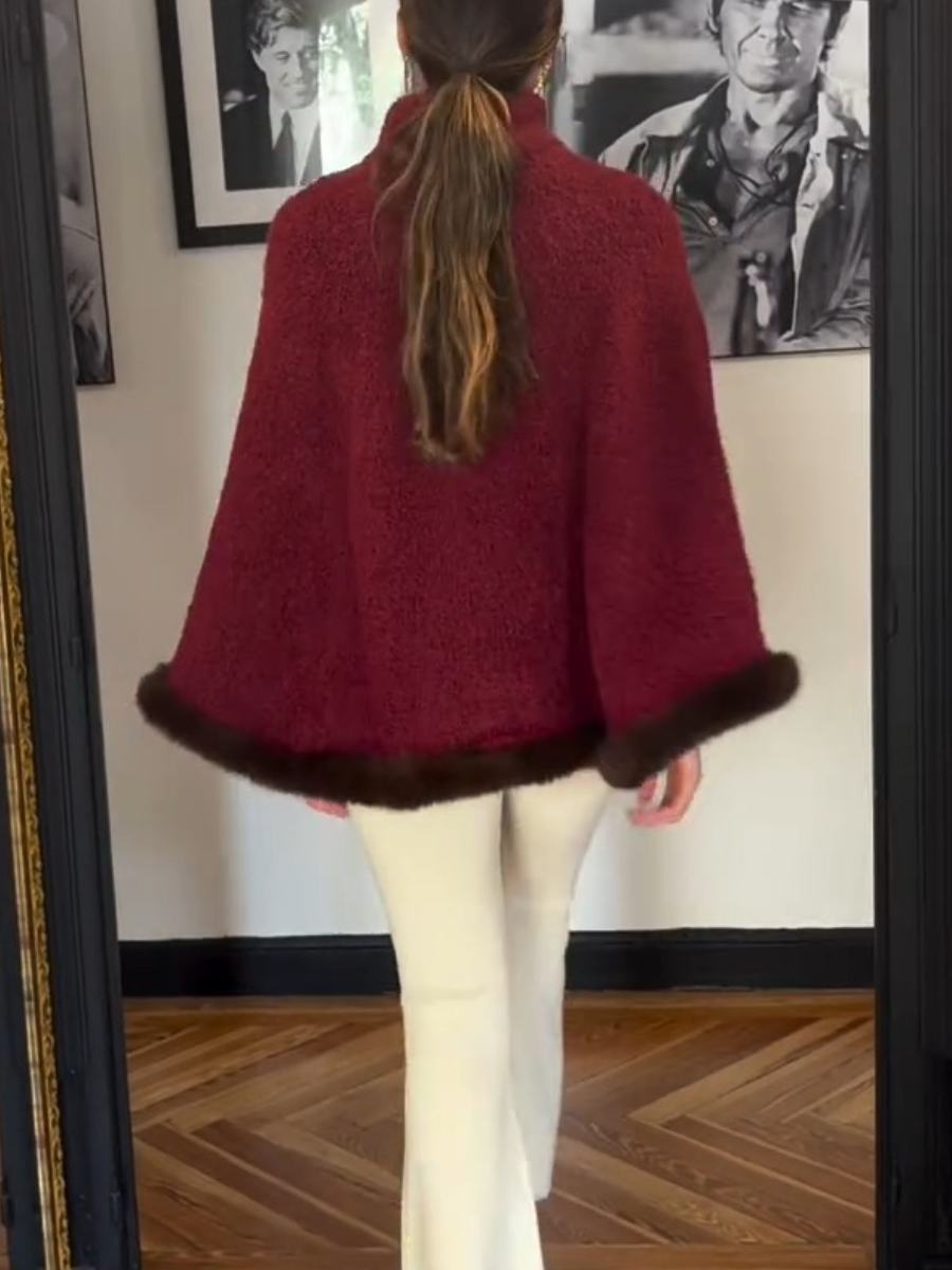 Fashion Rough Solid Color Sweater