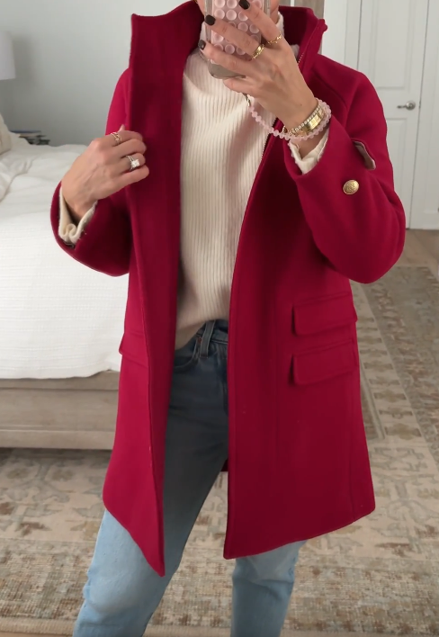 Chic Stand Collar Coat