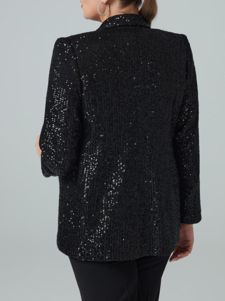 Break the Bank Sequin Blazer